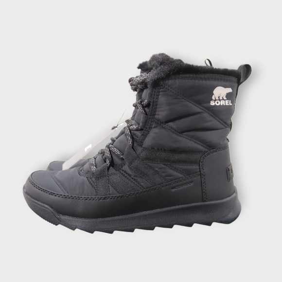 NWB Sorel Women's Whitney II Plus Lace Waterproof Snow Boots Black Size 6 NEW - Picture 7 of 11